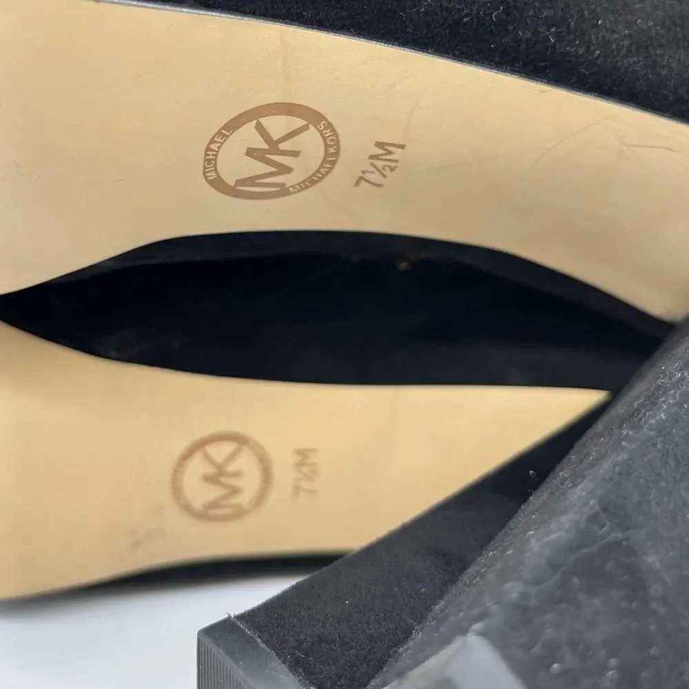Michael Michael Kors Haven Bootie Leather Suede size 7.5
